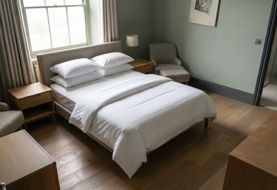 Bedroom after
